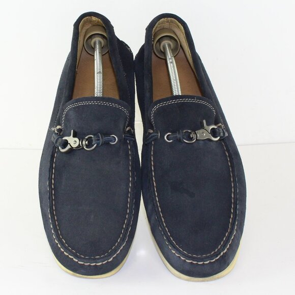 John Varvatos Blue Suede Loafer Slip On Shoe (11 US) main image 8